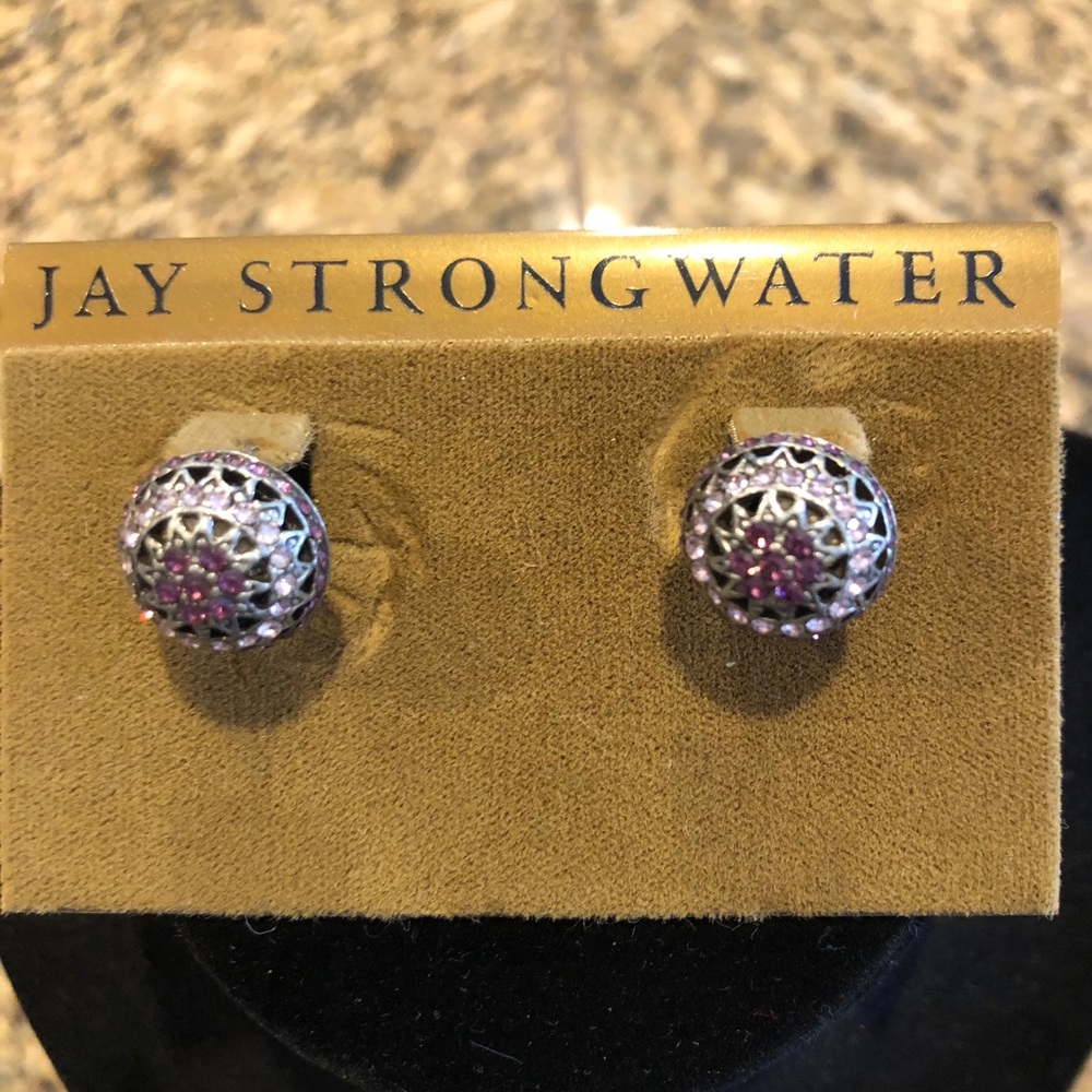 Vintage Jay Strongwater earrings NWOT